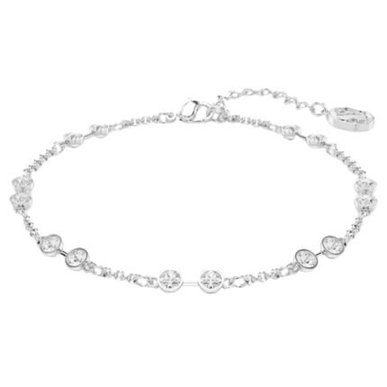 Versatile Crystal Link Charm Carrier Bracelet